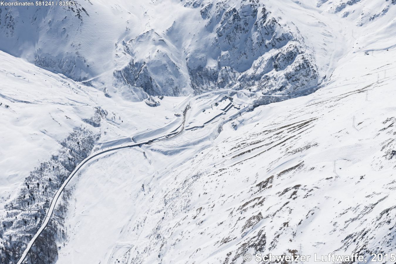 Bourg St-Bernard Richtung Col du Grand St. Bernard (Position: 2'581'070.84, 1'083'320.59)